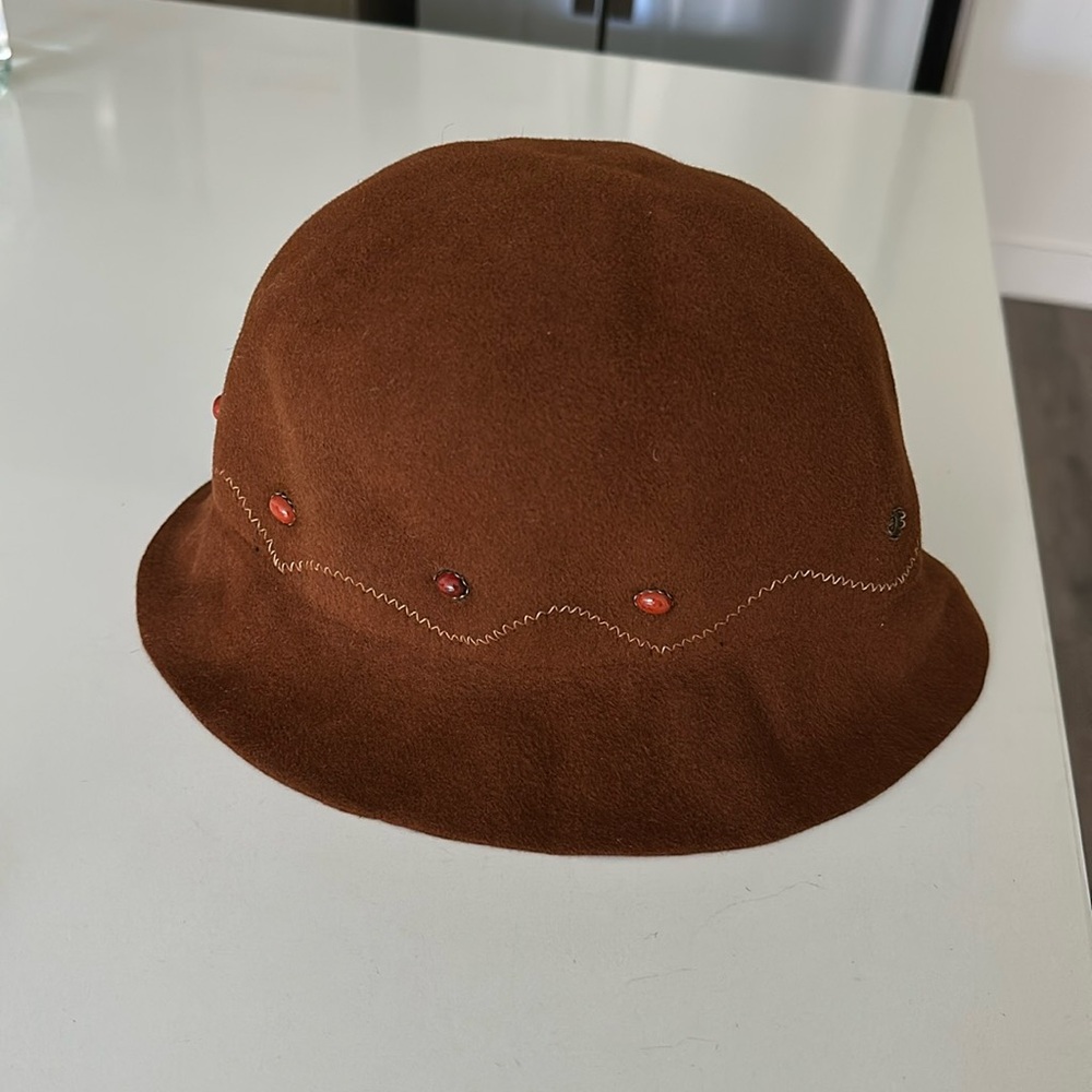 ERIC JAVITZ WOOL BUCKET HAT